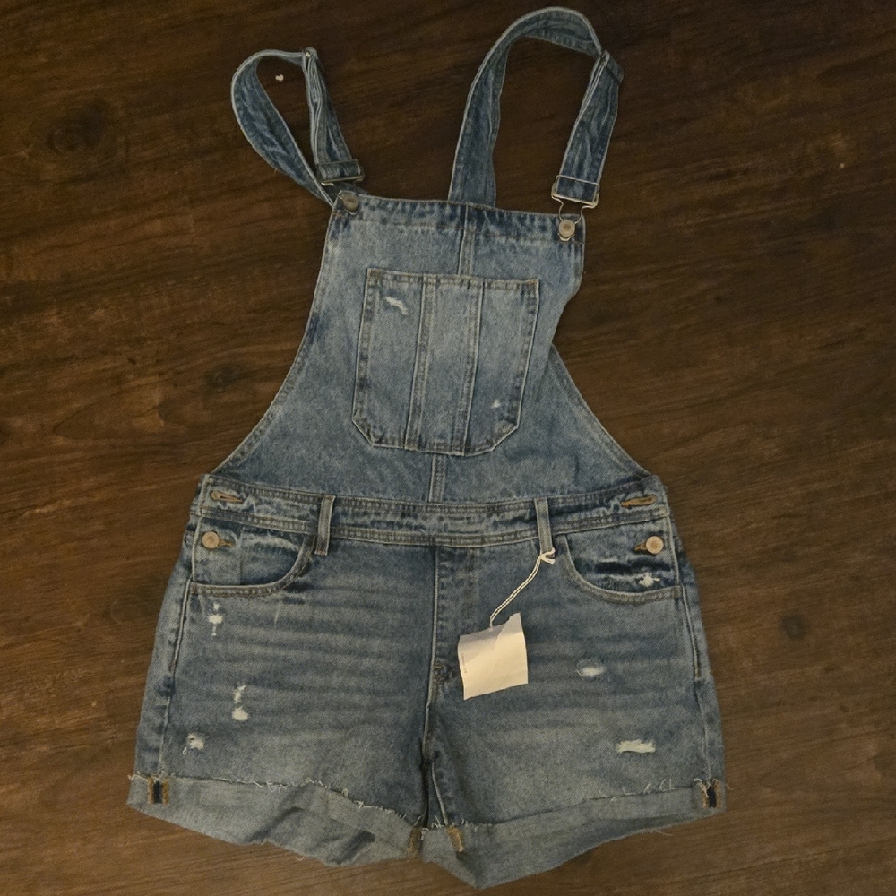 KanCan Blue Denim Women Jeans Overalls
